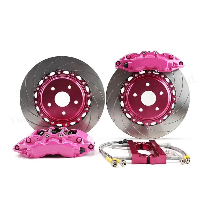 

9040 Auto Aluminum Modified Brake Caliper 6 Piston Racing Brake Caliper Disc Plate 355Mm 362Mm 378Mm Big Brake Kit