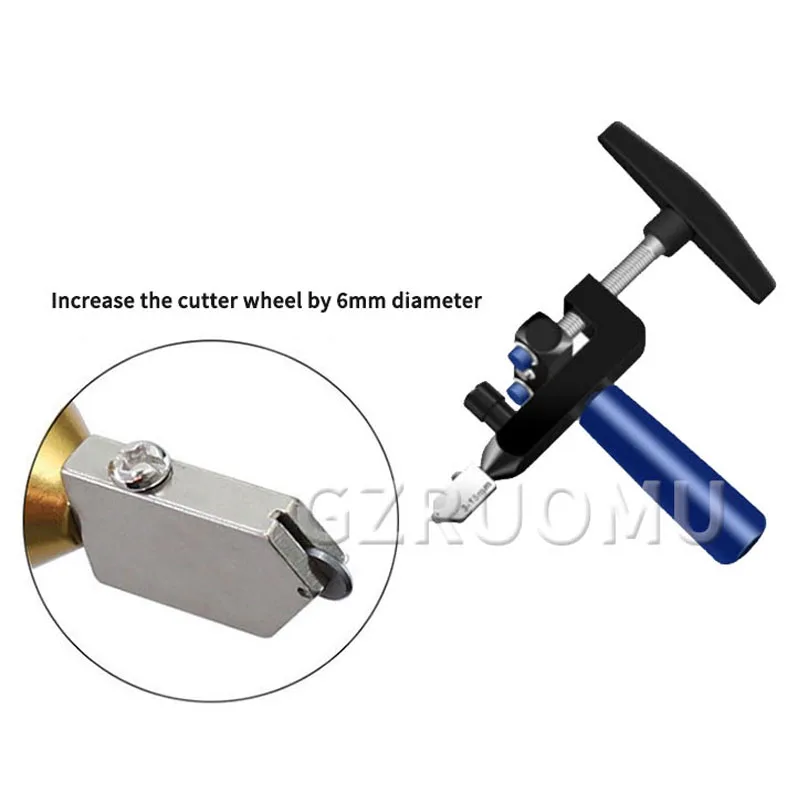 Professional Ceramic Tile Glass Cutter 2 In 1 Hand Cutting Tools Portable Manual Tiles Divider Opener With Roller Knife Wheel