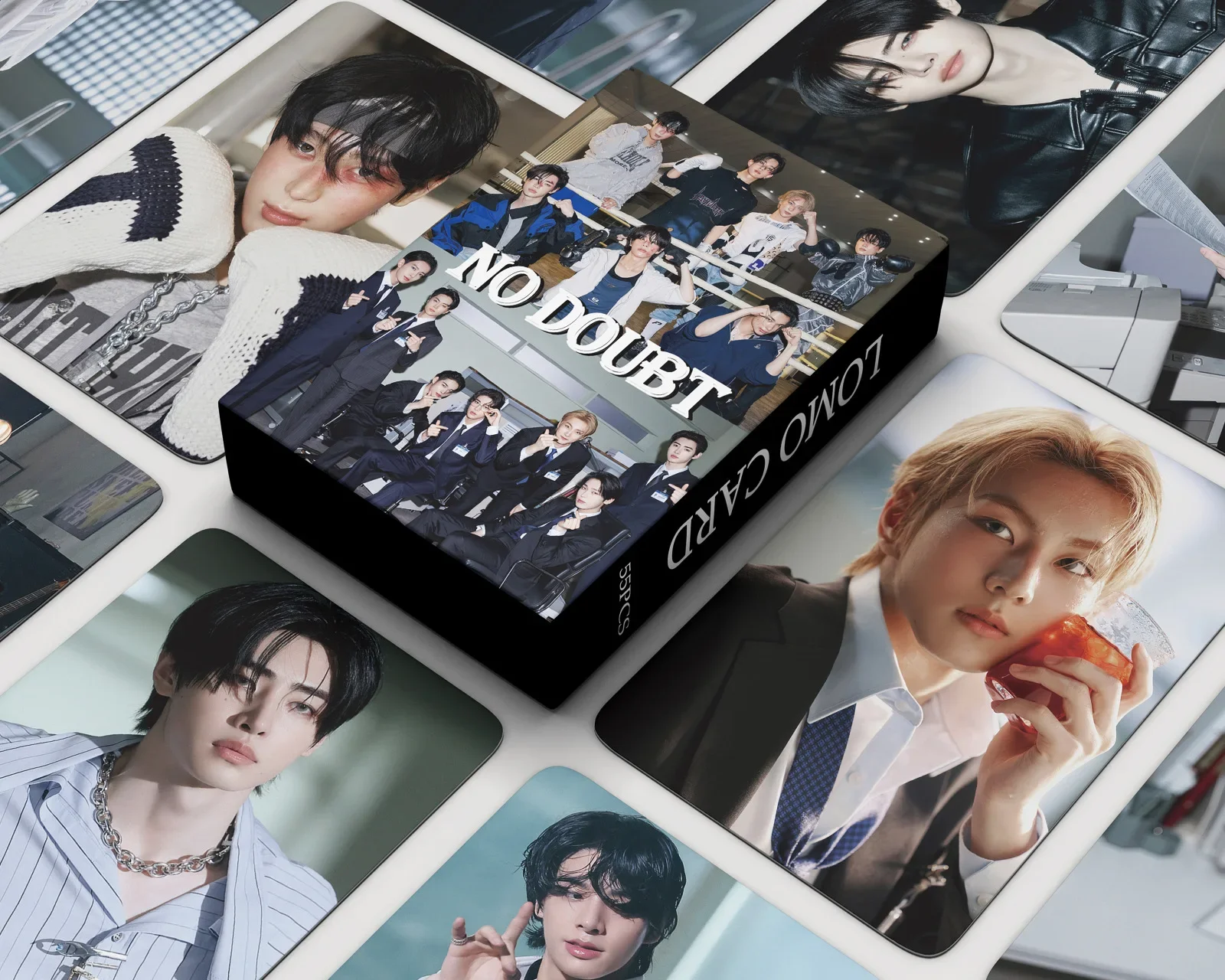 55Pcs/Set Idol Boy New Album NO DOUBT HD Printd Photo Cards High Quality Lomo Cards JUNGWON HEESEUNG JAY JAKE Fans Gifts