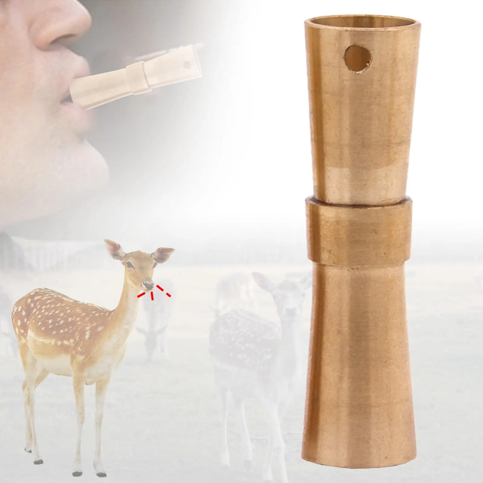 

Сверхмощный латунный свисток Мэйтжа для охоты на животных, ремешок, аксессуар, реалистичный