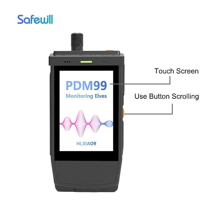 Safewill Customized OEM Handheld Dust Particulate Monitors PM2.5 PM10 TSP Pump Gas Detector Air Pollution Monitoring System