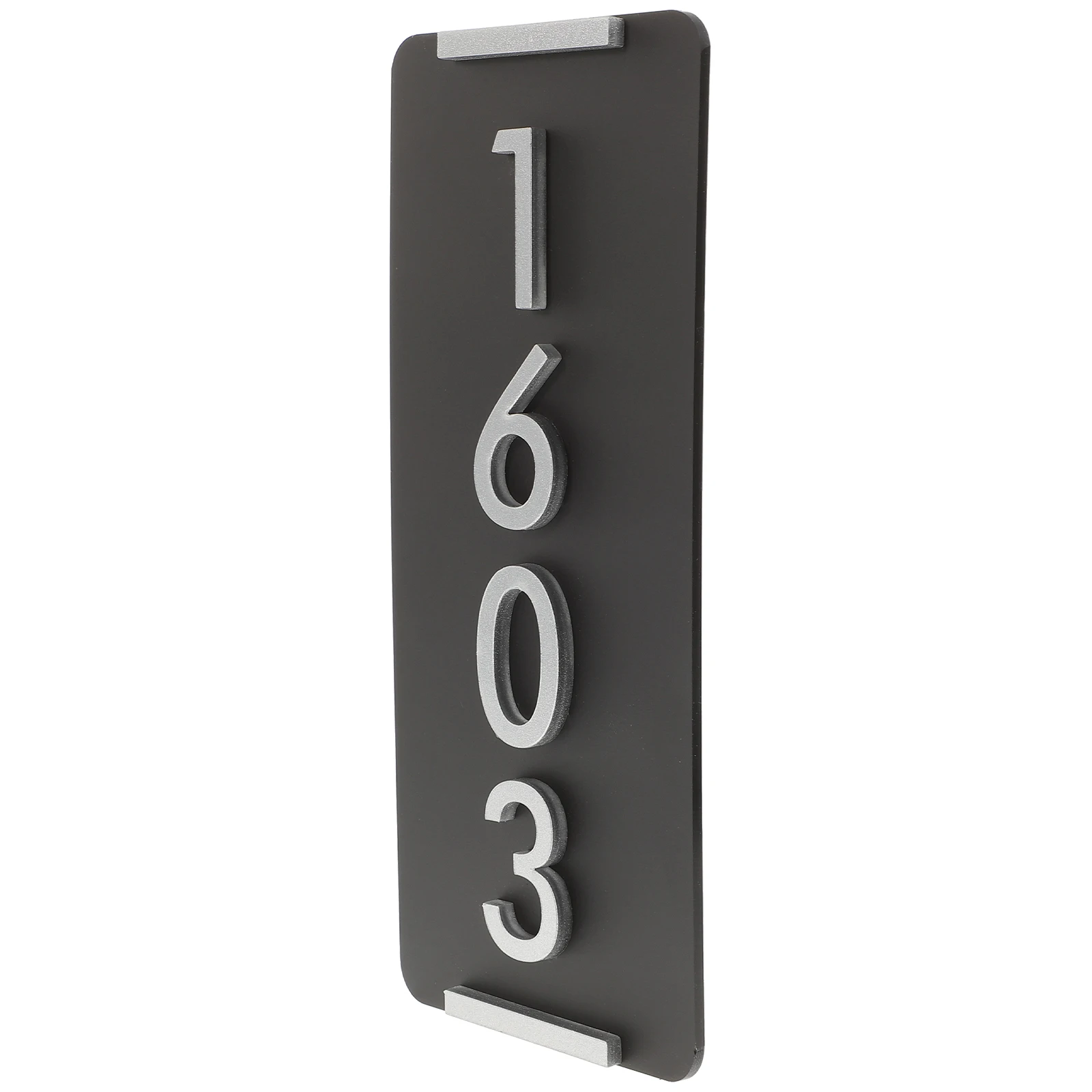 

Acrylic House Address Plaque Digital Door Sticker Modern Numbers Customizable Office Name Plate Personalized Mailbox Sign