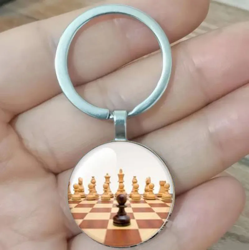 New/Chess Keychain Chess Pieces Chess Enthusiasts Gift