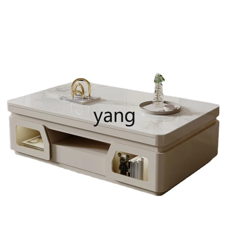 

Yjq Lifting Coffee Table Dual-Use Simple Modern Multi-Functional Integrated Electric Living Room Home