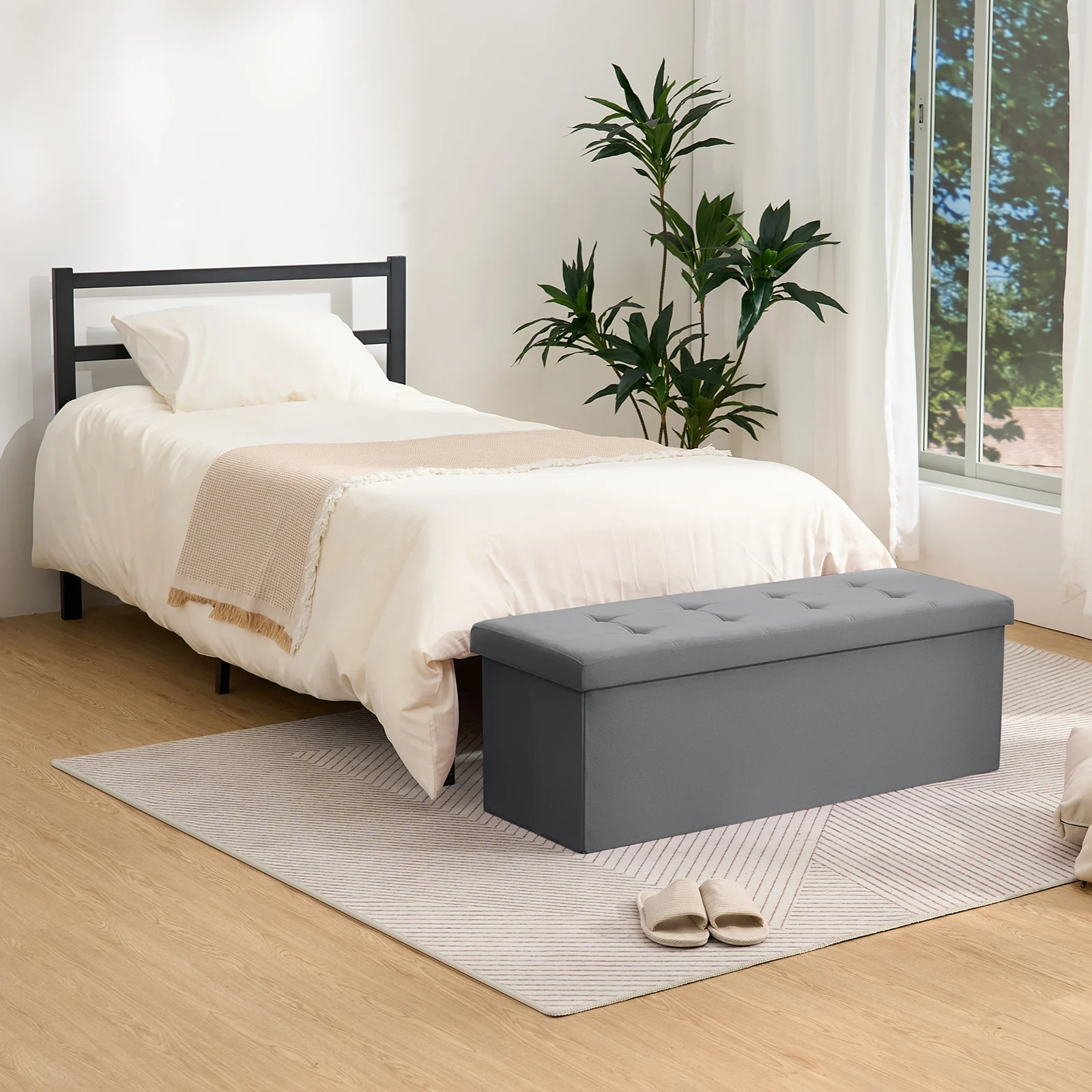 43 Inches Plush Velvet Folding - đánh giá và giá Home Improvement Mall