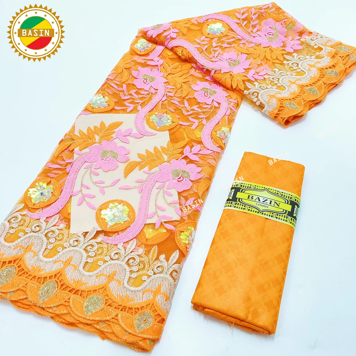 刺繍入りチュールレース,ウェディングドレス用の光沢のある生地,ロイヤルブルー