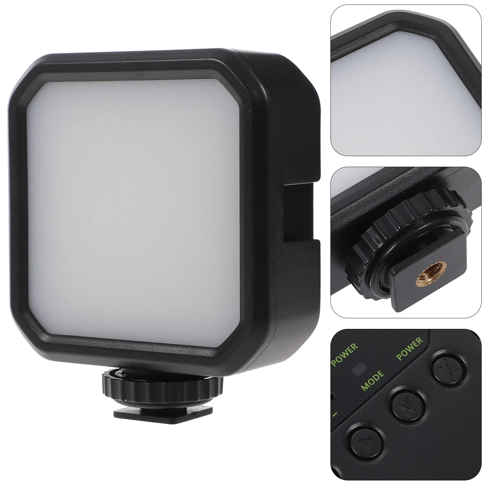 

Rgb Video Light Durable ABS Material Rechargeable Camera Light Portable LED Video Lighting Dimming Brightness for Photography