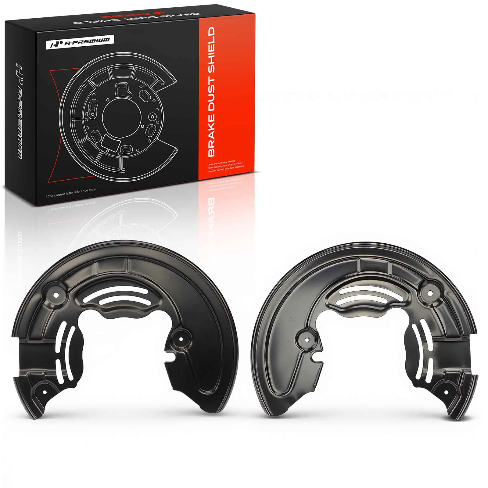 A-Premium 2Pcs Front Brake Dust Shield for Ford F-150 2010-2020 Expedition 2007-2021 Lincoln Navigator 2007-2023