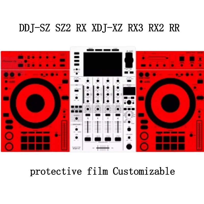 Suitable for Pioneer Controller DDJ-SZ SZ2 RX XDJ-XZ RX3 RX2 RR Sticker Skin protective filmCustomizable