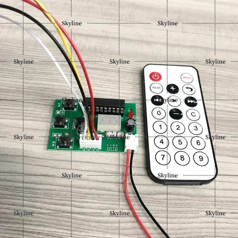 2 Phase 4 Wire Micro Stepper Motor Driver Controller Speed Control Module With Remote Control