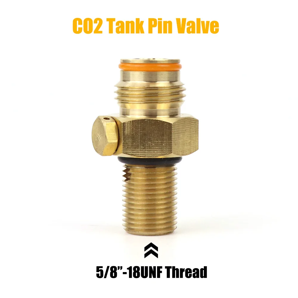 Co2 tank Pin Valve Threads 5/8-18UNF