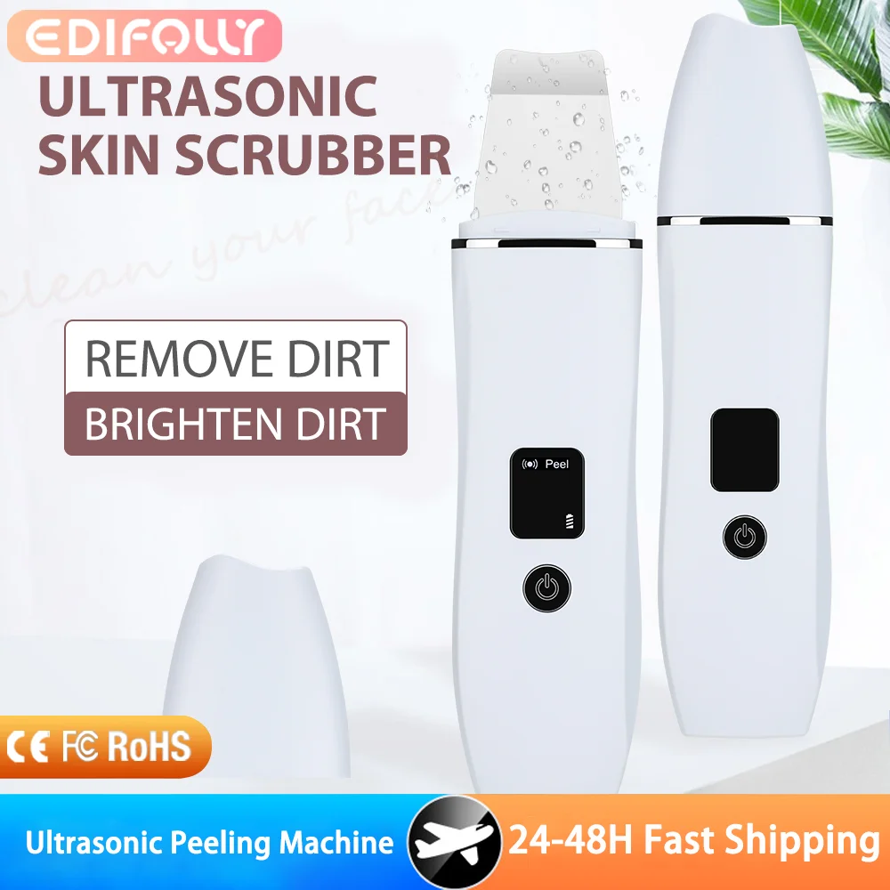 الكهربائية الوجه الجلد الغسيل EMS مايكرو الحالي الجلد مجرفة آلة أيون استيراد ، تنظيف المسام لأداة العناية بالبشرة تجديد