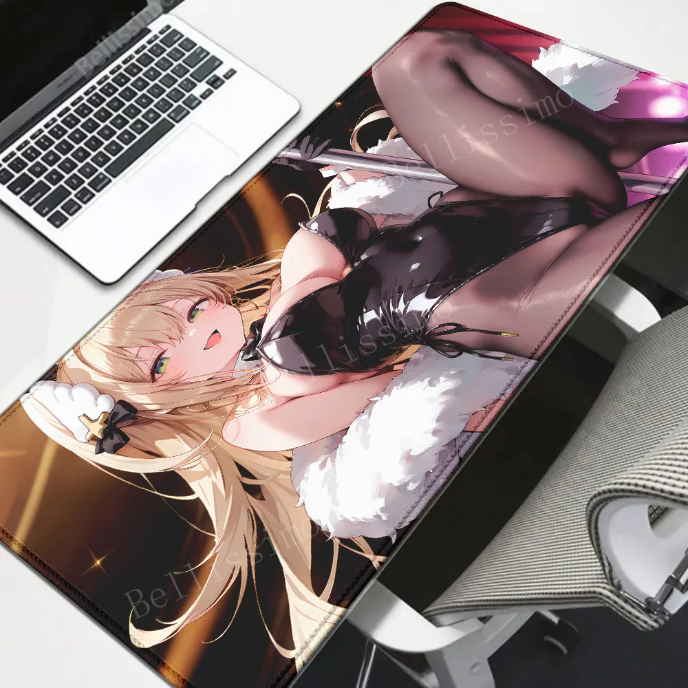 

Game Sexy girl NIKKE The Goddess Of Victory teclado mouse pad Gaming mousepad Large 900x400mm MouseMat GamerMause Carpet DeskMat