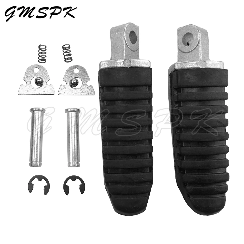 Motorcycle Front Rear Footrest Foot Pegs Pedal Fit for Suzuki V-Strom DL650 DL1000 GSX650 GSX1300 GSX1300R GSR600 GSR750 GSF650