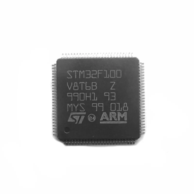 10Pcs/Lot  STM32F100V8T6B  100-LQFP	  Help PCBA Complete BOM And Material List