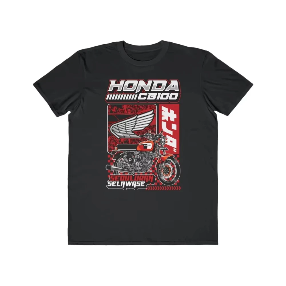 

Honda 2026 New Hot CB100 Men's and Women's T-shirt Summer Cotton Shirts Spring and Autumn Motorcycle Off-road Cycling Top