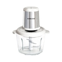 7034 3L 6l 10l 12l Electric Stainless Steel  Pounding Machine Food Processor Chopper Meat Grinder