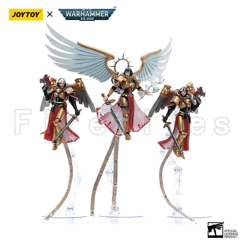 

1/18 JOYTOY Action Figure (3PCS/SET) 40K Battle Sisters The Living Saint Anime Model Toy