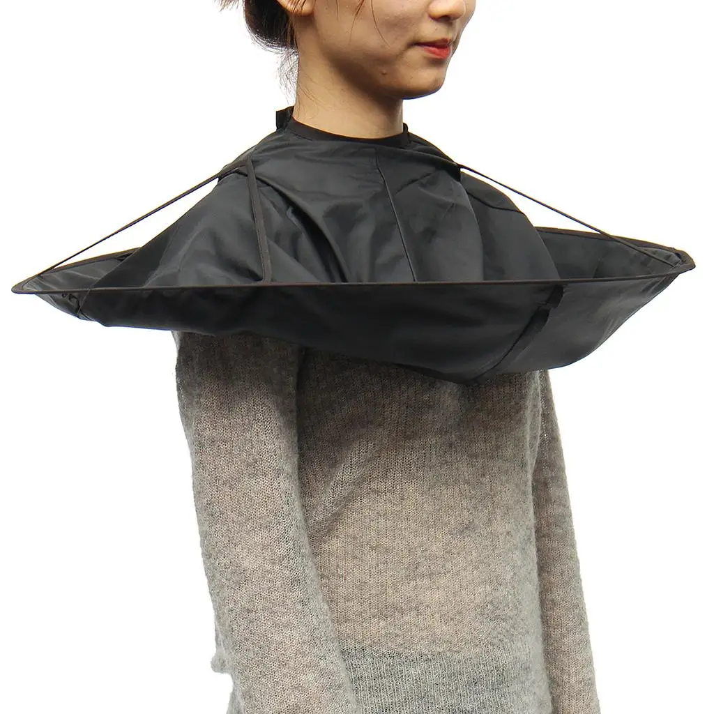 Haircut Cape Umbrella Dress Hairdressing Apron for Hair Salon