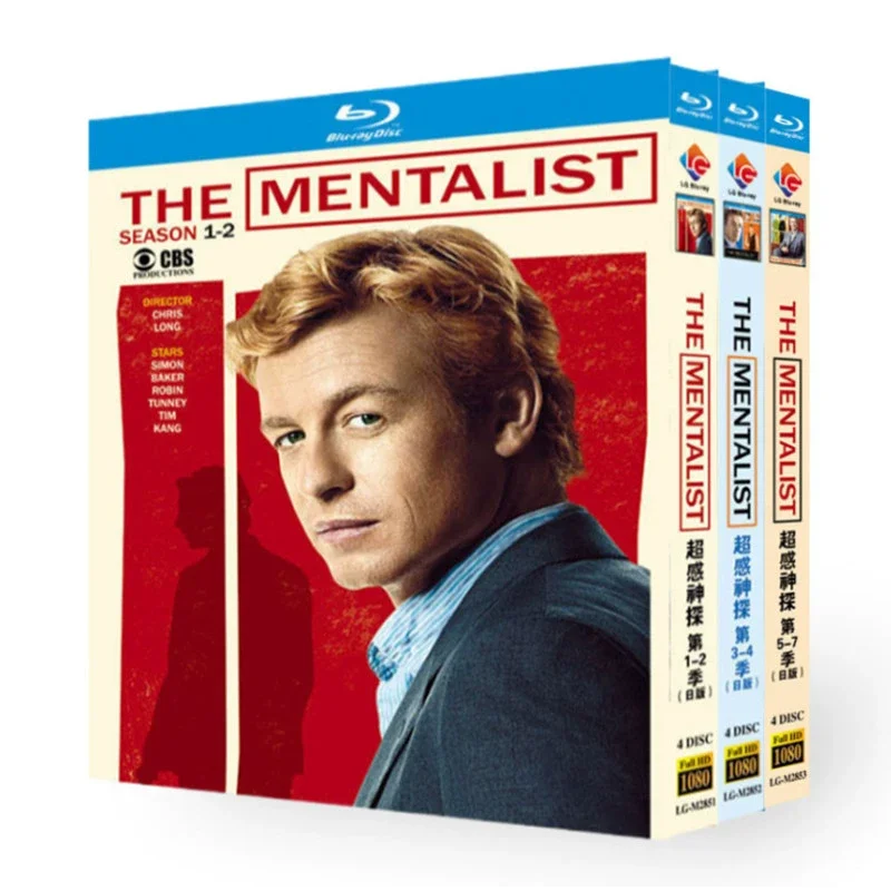 Der Mentalist Staffel 1 ‎ -7 Blu-ray-Scheibe