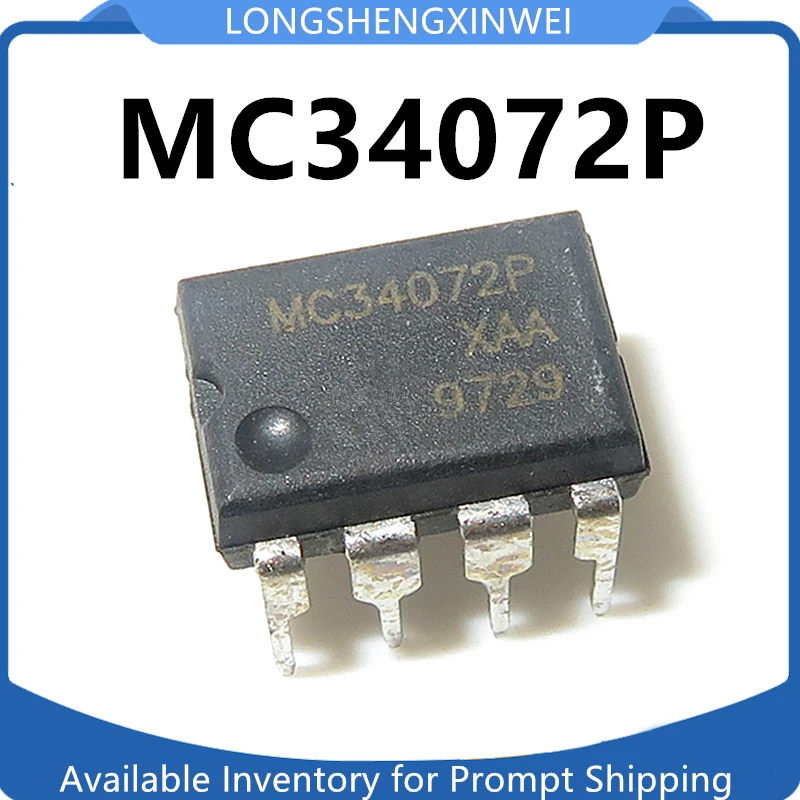 1PCS MC34072P MC34072 New Operational Amplifier Direct Insert DIP-8
