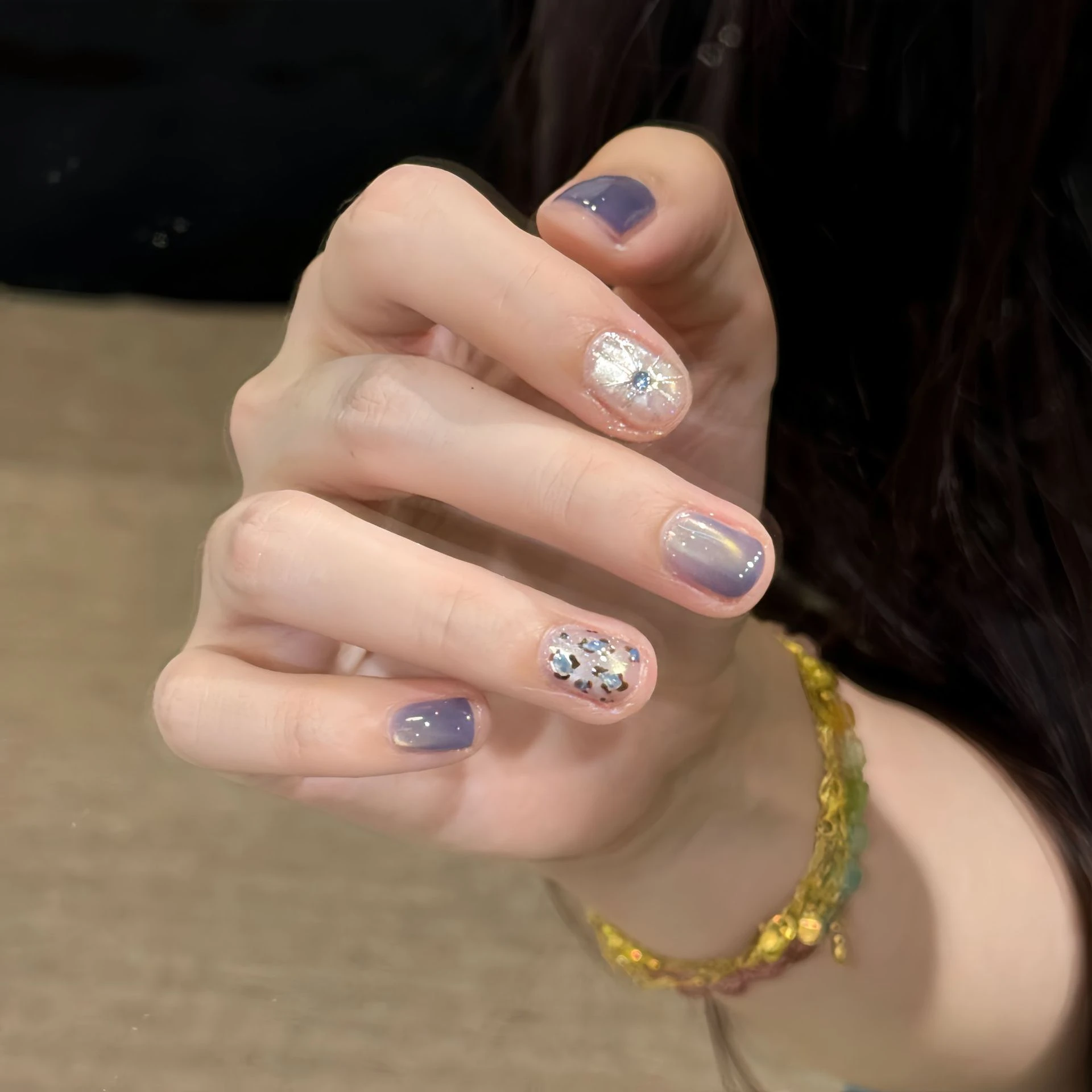 Resin Art Design - 10Pcs High-end Woman's Handmade Wearable Press