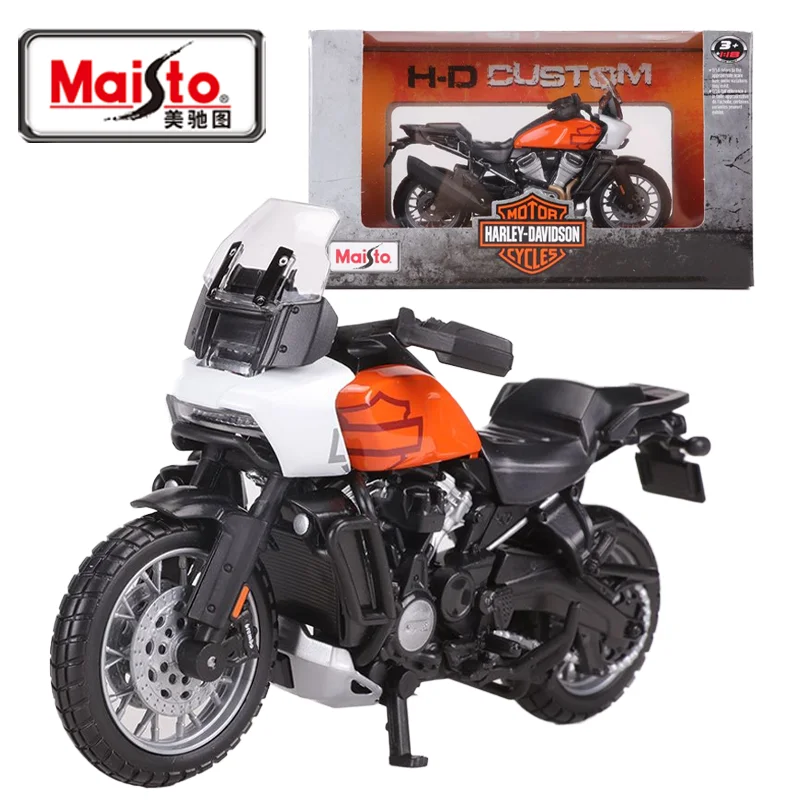 

Модель мотоцикла Maisto 1:18 Harley-Davidson 2021 Pan America 1250 из сплава, коллекционная Игрушечная машина, подарок для детей