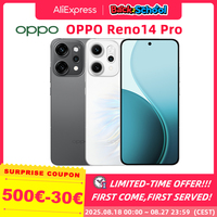 Global Version OPPO Reno14 Pro 5G Smartphone MTK Dimensity 8450 6200mAh Battery 6.83-inch 120Hz AMOLED Display 50MP Main Camera