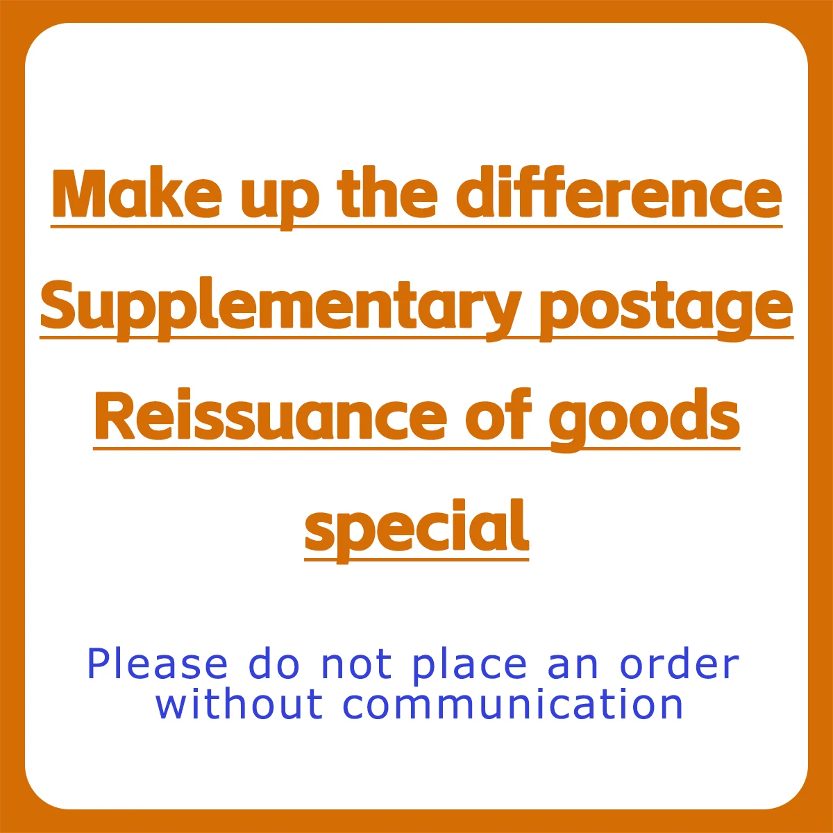 

Customers who have not purchased physical items will not be shipped, So please do not place an order without communication