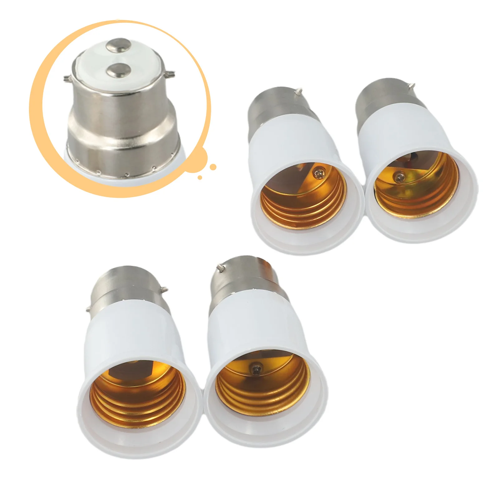 Адаптер для лампы B22 в E27