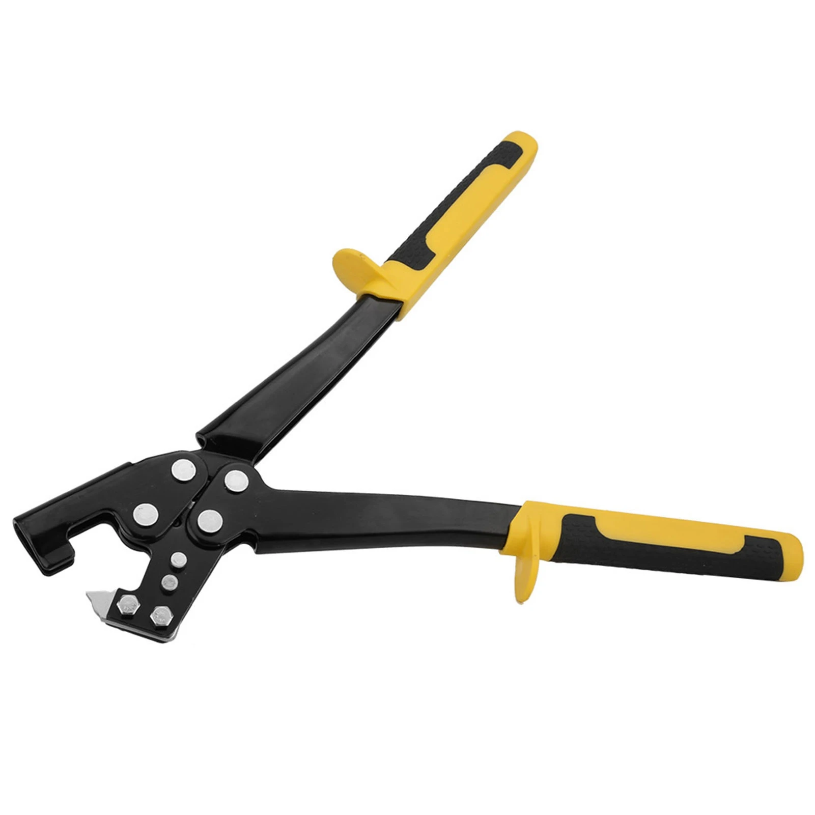 Universele Stud Crimper Stempeltang Ponstang Platte Gat Kiel Klinkklemmen Platte Mond Tang voor Decoratie Plafond