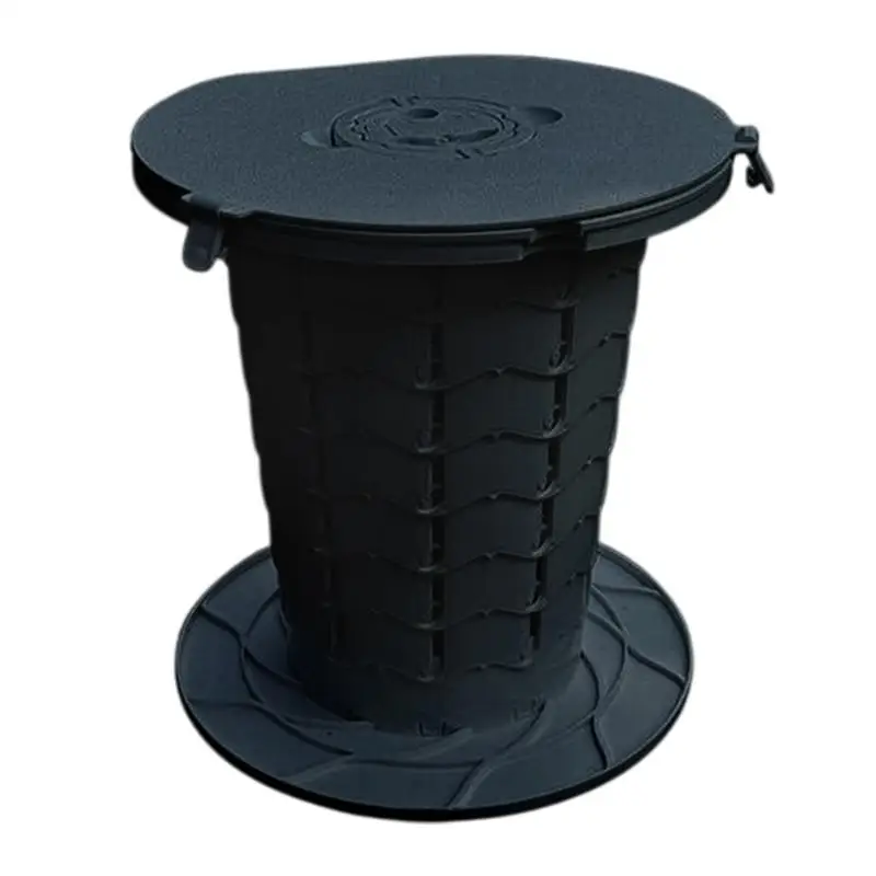 

Camping Toilet Portable Toilet For Adults Travel Car Waterproof Seat Supports 881 Lbs Bucket Potty For Hospital RV Boat Truck