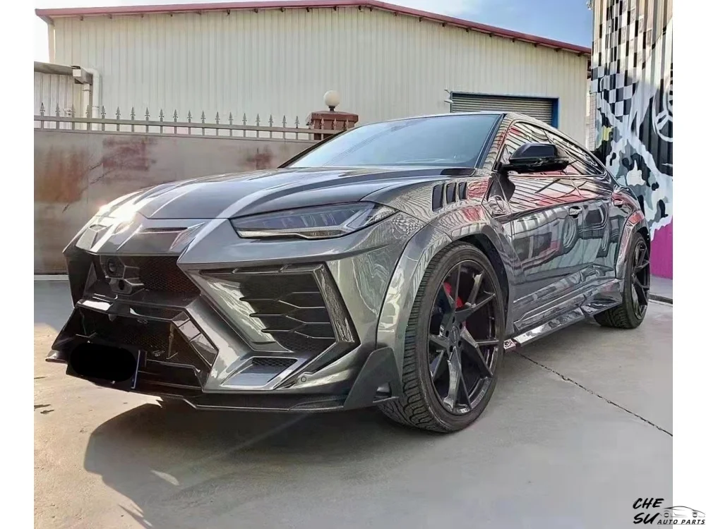Forged Carbon Fiber Body Kit for Lamborghini URUS Upgraded M Style, Front Bumper, Rear Bumper, Side Skirts, Fenders, Engine Hood