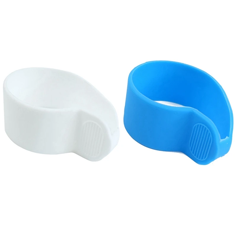 

2X Scooter Thumb Throttle Accelerator Silicone Case For M365/1S/PRO/MAX G30 ES1234225 Electric Scooter,Blue & White