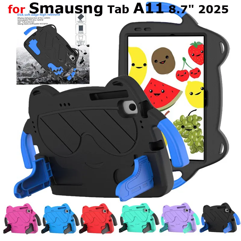 

Kids Shockproof Case for Samsung Galaxy Tab A11 8.7 Inch 2025 X133 X135 Tab A11 Plus 11 Inch A9 8.7 X110 A9Plus X216B EVA Cover