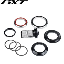 BXT MTB Bike Accessory Bicycle Headset 41.8mm to 41.8/52mm Straight Tube Fork Steering Bearing Headset 1-1/8 to 1-1/2