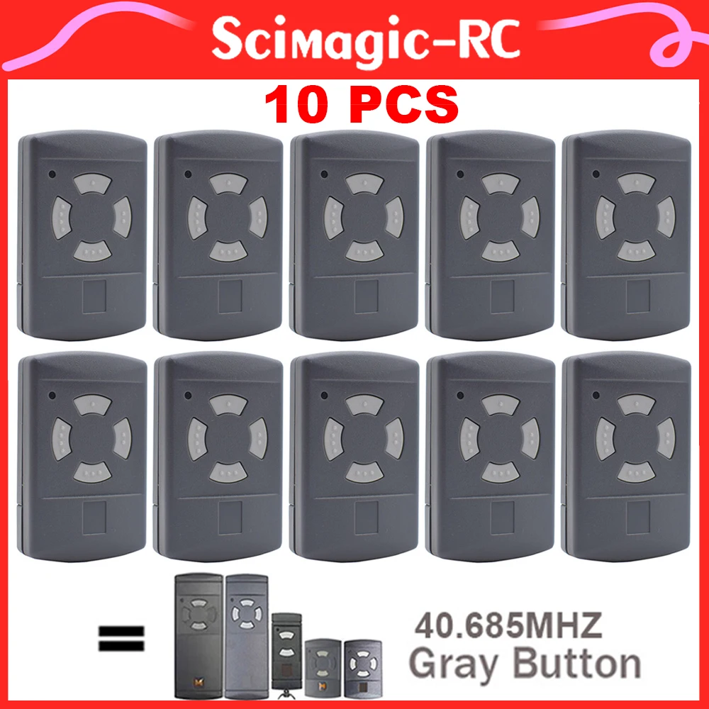 10pcs/pack Hormann HSM4 40.685 MHz Garage Gate Door Remote Control for 40 685mhz Hormann Handheld Transmitter