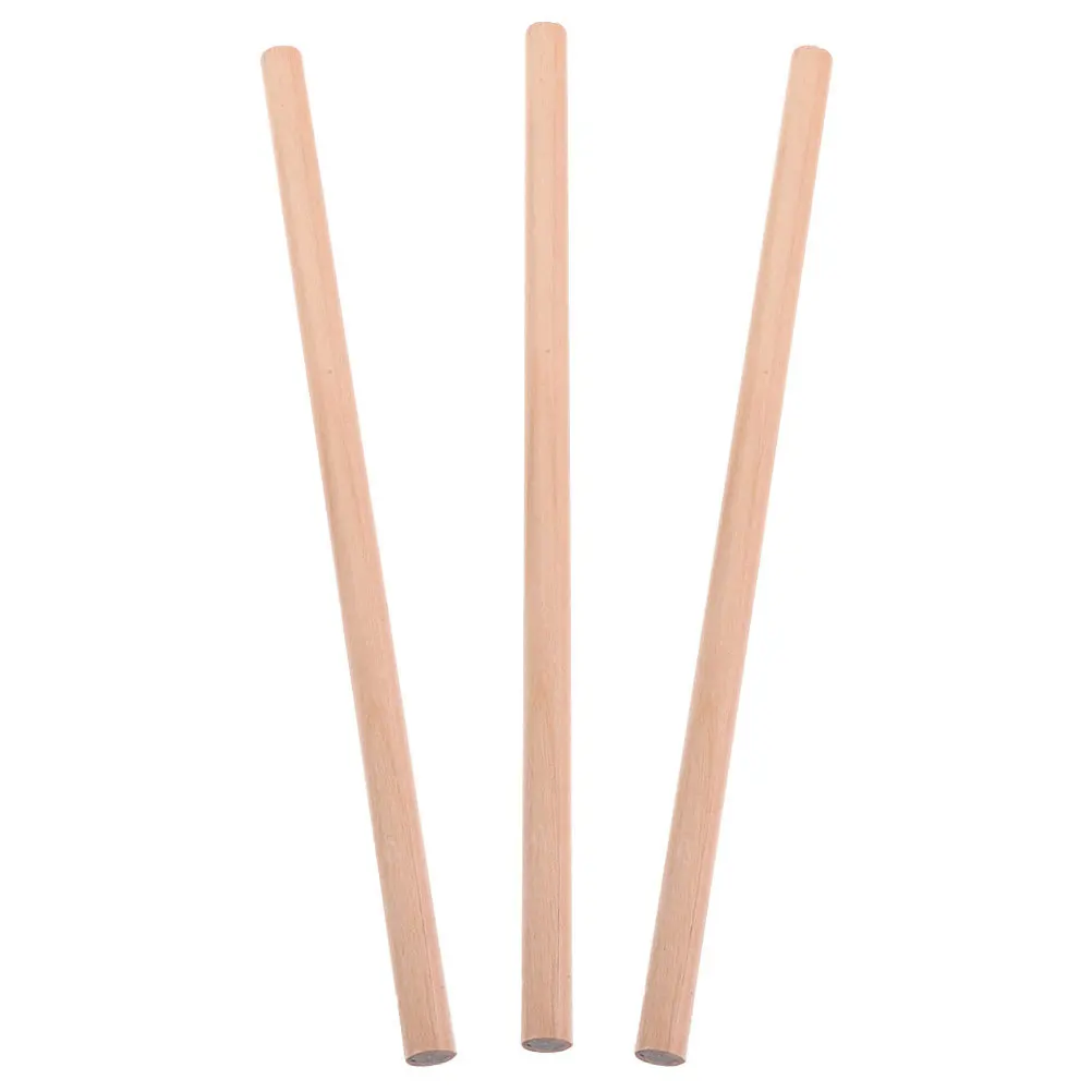 3 stuks houten wenkbrauwpotlood waterdicht langkleurige natuurlijke make-up wenkbrauwversterker professioneel wenkbrauwpotlood
