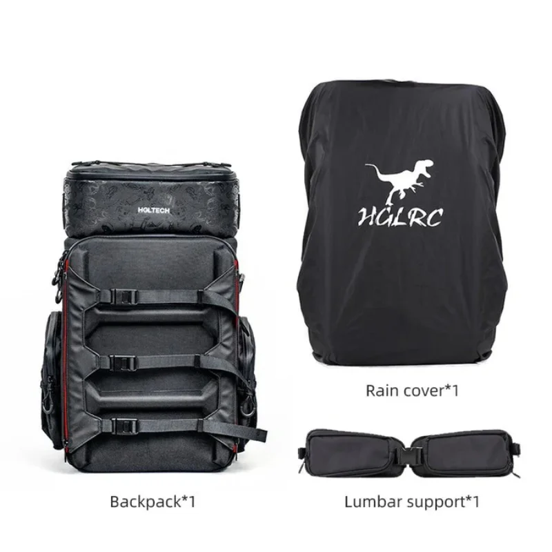 HGLRC FPV Backpack 360X260X530mm Waterproof Splash-Proof Fabric For RC FPV Freestyle Drones Outdoor Bag