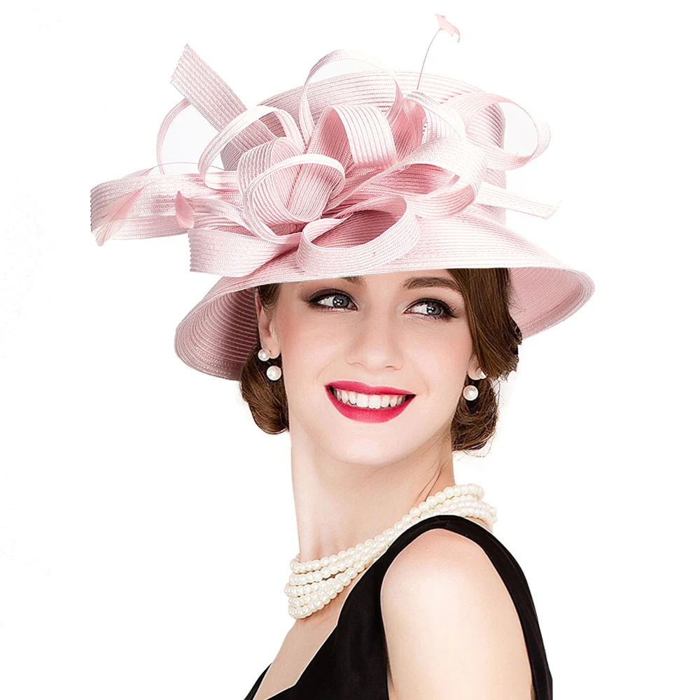 Kentucky Derby Hat Tea Party Formal Church Hat For Women 2023 fancy hats Sombrero Mujer S10-3707