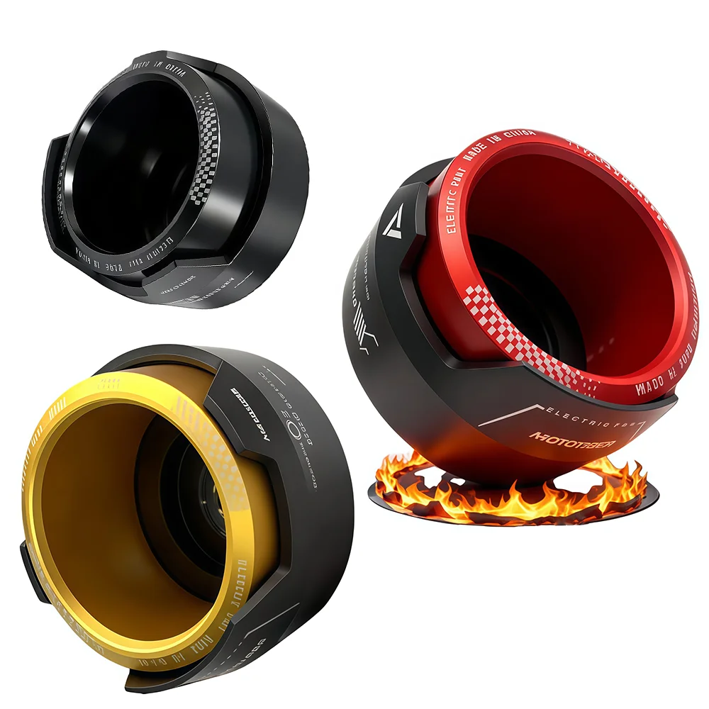 Accessori per la modifica della tazza della protezione della ruota anticaduta della lega di alluminio CNC del cursore della forcella anteriore universale del motociclo