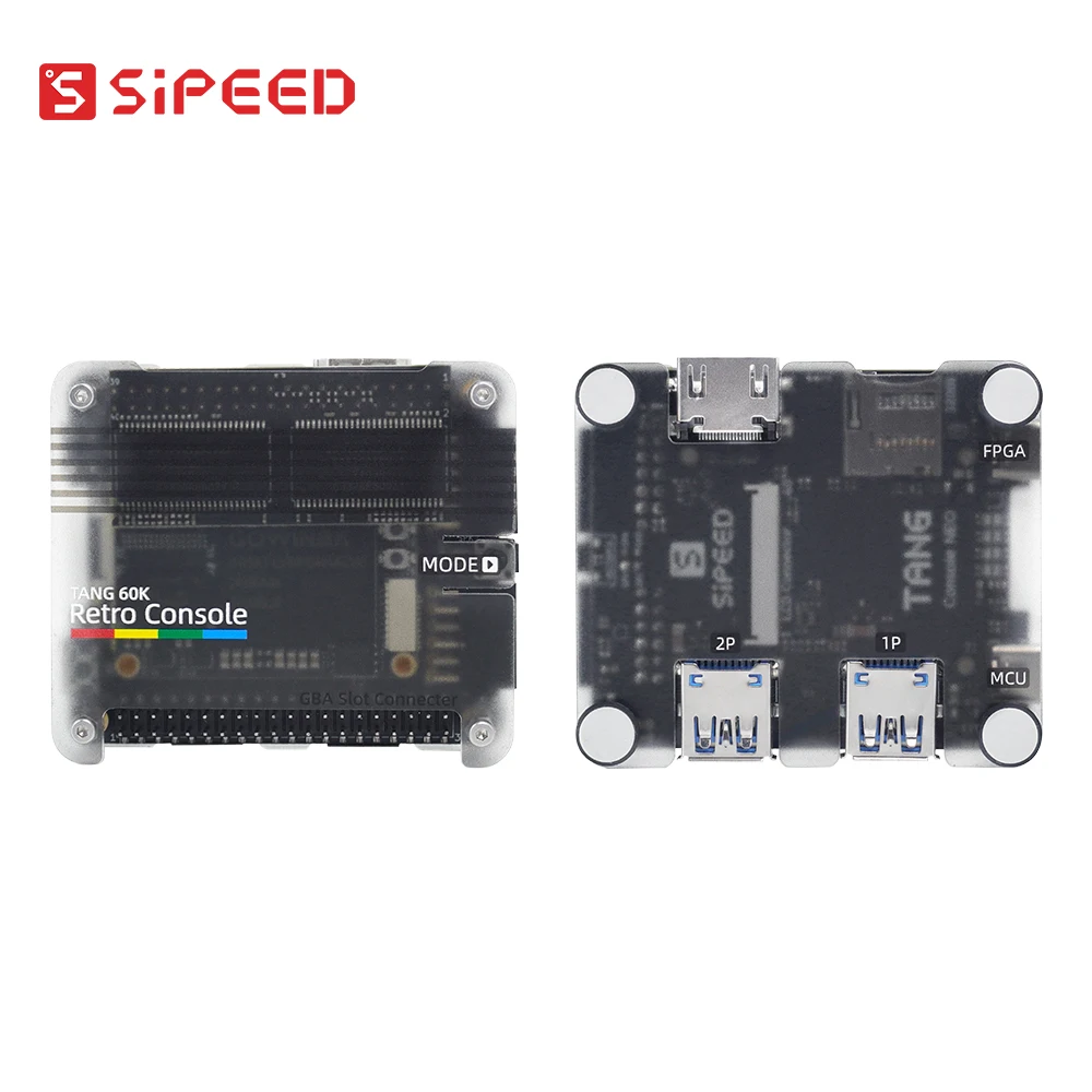 Sipeed Tang Console 60K/138K GOWIN FPGA Console de jeu rétro compacte haute performance, HDMI, double PMOD, RaspberryPi 5 PCIe HAT