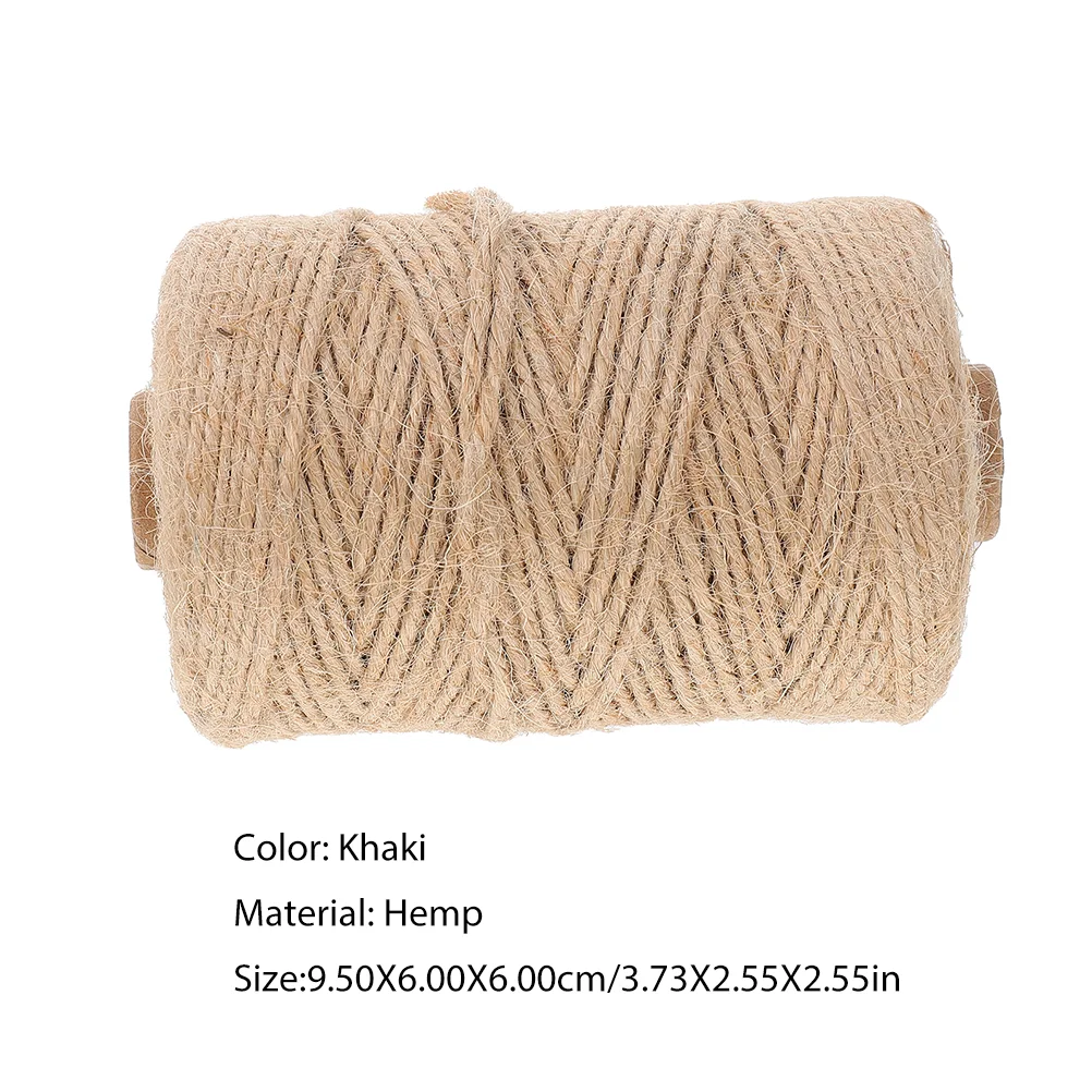 Cat Sisal Rope Present Ribbon Jute Packaging Accessory Party Macrame Twines Lanyard