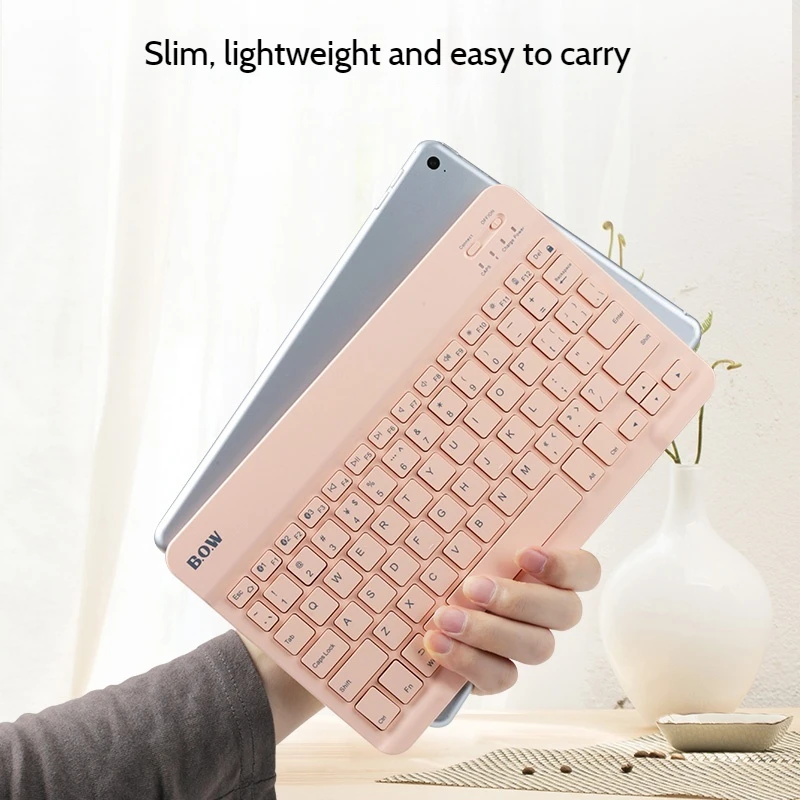 YOAINGO Wireless Three Bluetooth Keyboard And Mouse Set Laptop External Tablet Dedicated Mobile Phone Silent and Portable Mini