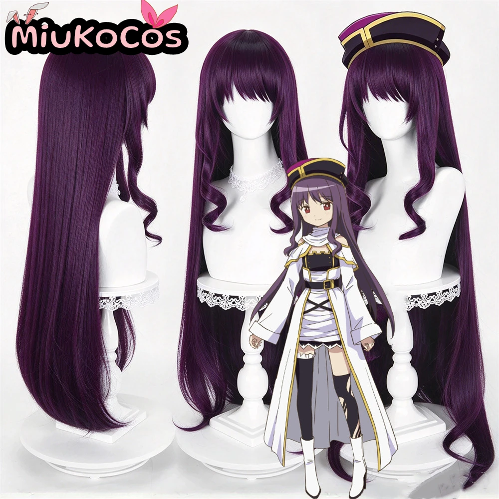 IN STOCK ワス Wasu Cosplay Wig MiukoCosplay Anime Puella Magi Madoka Magica the Movie -Walpurgisnacht: Rising- Cosplay