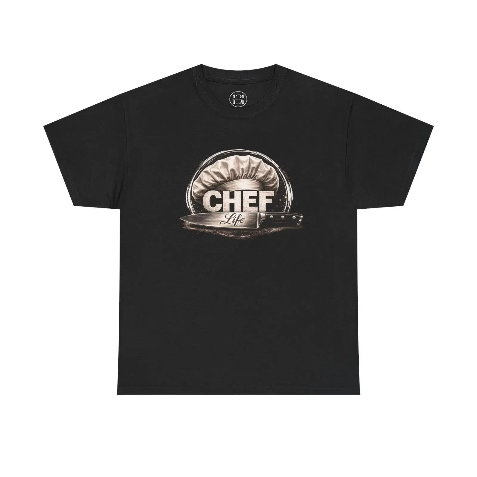 Chef Life T Shirt 131 Blvd Boutique Hat Logo Cooking Kitchen Apparel vintage Washed Breathable Soft designer clothes Unisex