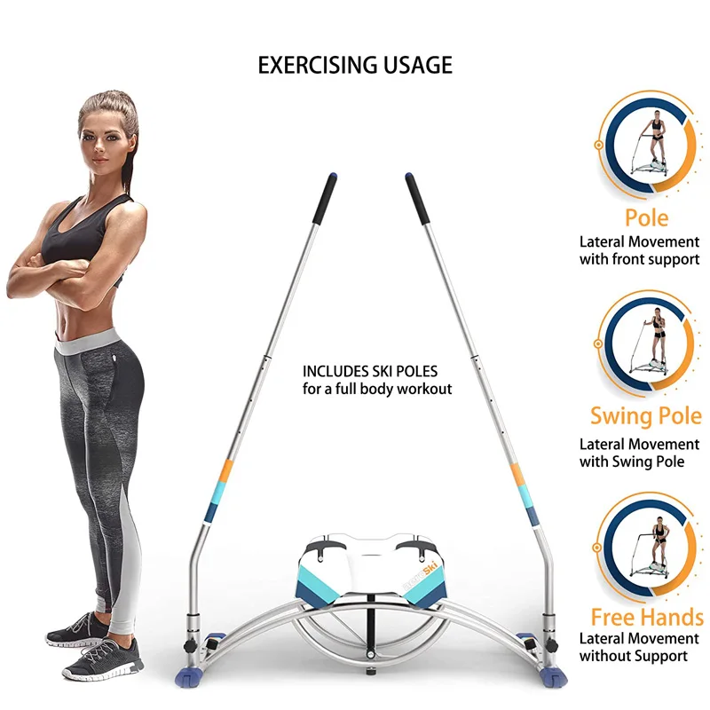 Máquina de ejercicio de esquí aerodinámico, máquina de entrenamiento, Fitness, a la venta