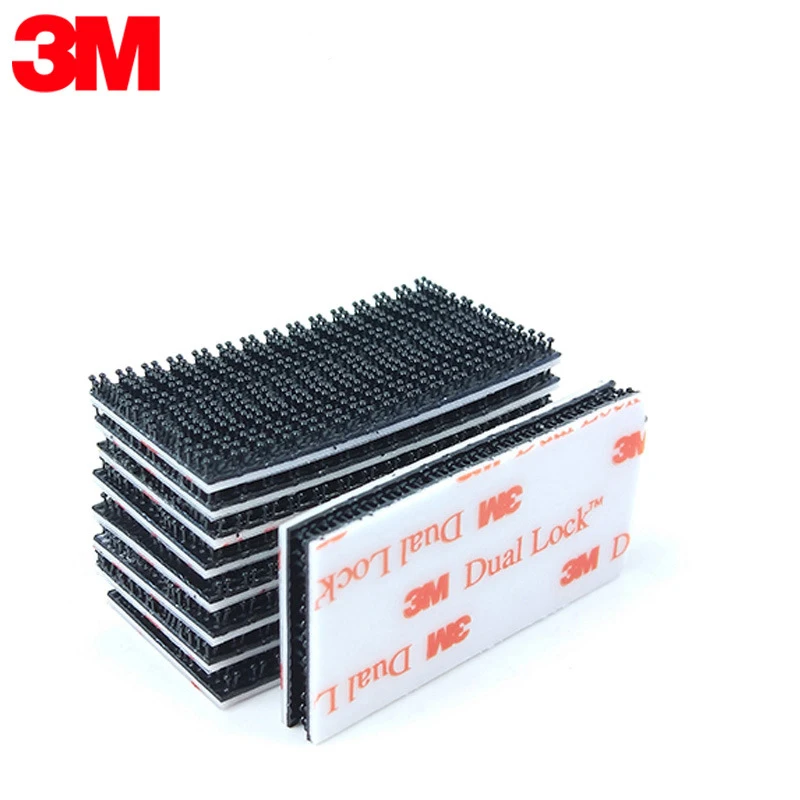 3M SJ3550 أشرطة النايلون الفطر مشبك القدم حصيرة السحابة السريعة للسيارات الديكور الداخلية الثابتة ملزمة شريط قفل مزدوج