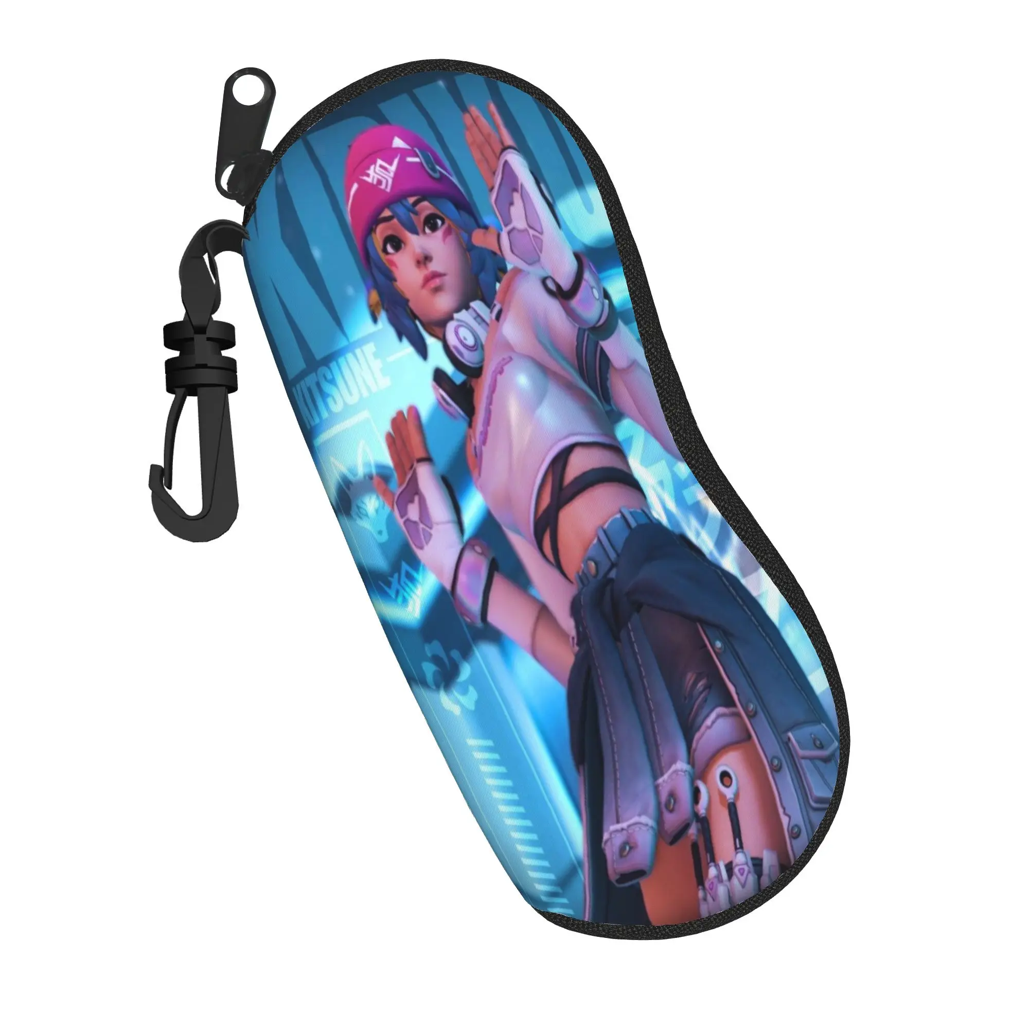 Cute  Kiriko Overwatch Video Game Glasses Case Waterproof Box  Sunglasses Storage Box Ins Style Glasses Box