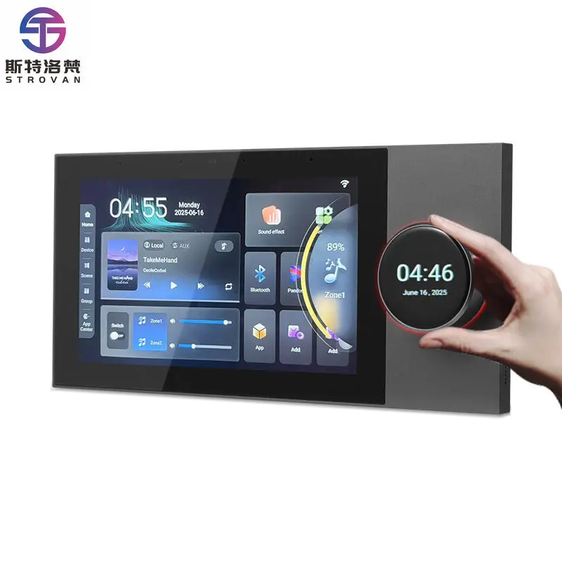 

ZXHK Tuya Smart Home Control System Gateway New Trend 10 Inch Zigbee Wall Control Panel Touch Screen Android for Home Automation